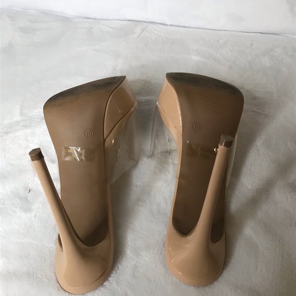 Wild Diva Lounge Nude Stilettos - Picture 4 of 6